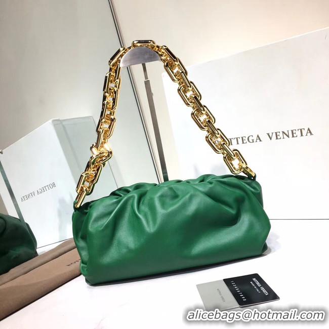 Original Cheap Bottega Veneta Nappa lambskin soft Shoulder Bag 620230 Green