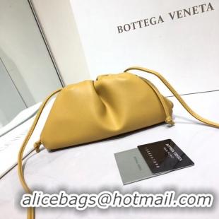 Cheap Classic Bottega Veneta Nappa lambskin soft Shoulder Bag 98057 yellow