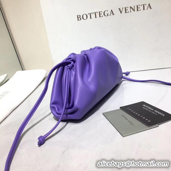 New Fashion Bottega Veneta Nappa lambskin soft Shoulder Bag 98057 purple