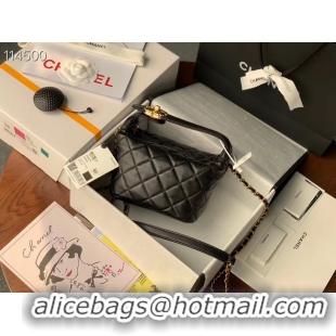 Traditional Specials Chanel Small hobo bag AS1745 black