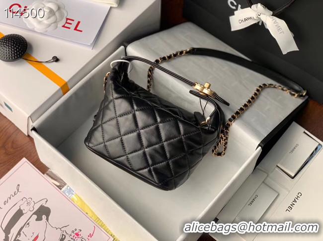 Traditional Specials Chanel Small hobo bag AS1745 black