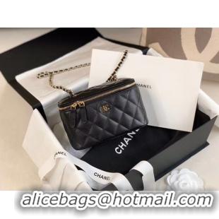 Trendy Design Chanel Original Small classic chain box handbag AP1447 black