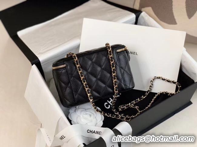 Trendy Design Chanel Original Small classic chain box handbag AP1447 black