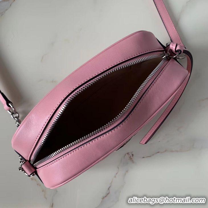 Promotional Gucci GG Marmont Matelasse Shoulder Bag 447632 light pink