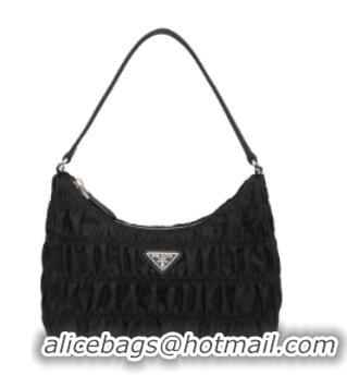 Traditional Specials Prada Nylon and Saffiano leather mini bag 1NE204 Black