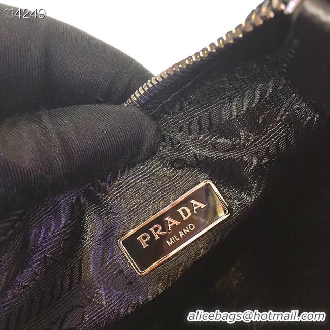 Traditional Specials Prada Nylon and Saffiano leather mini bag 1NE204 Black