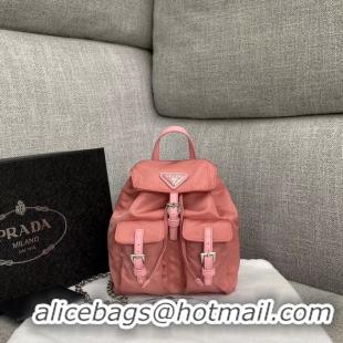 Top Quality Prada Nylon mini backpack 1BH029 pink