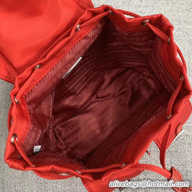 Famous Brand Prada Nylon mini backpack 1BH029 red