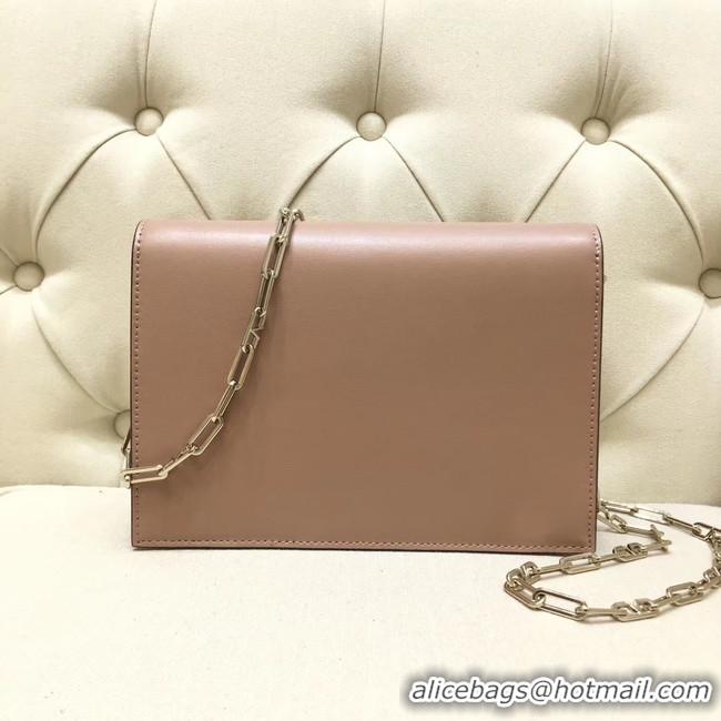 Inexpensive VALENTINO VLOCK Origianl leather shoulder bag 0910 light pink