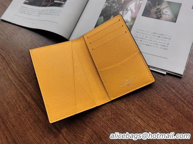 Duplicate Louis vuitton Monogram Canvas Original Wallet M69250 yellow