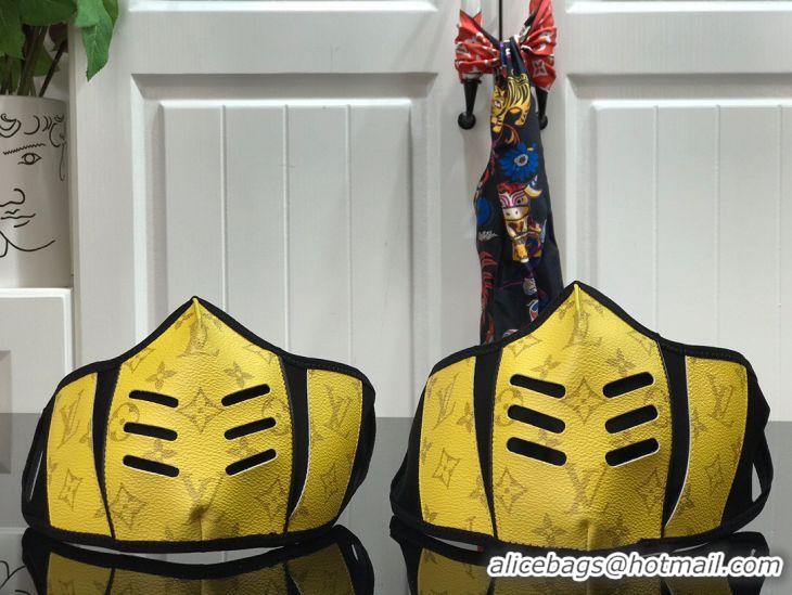 New Style Louis Vuitton Masks 120416 Yellow