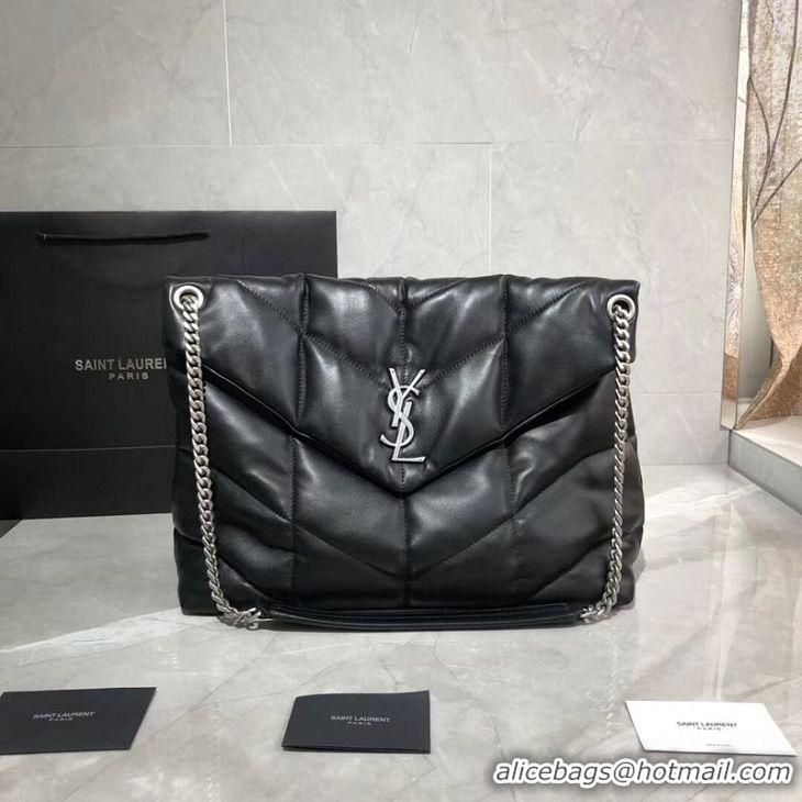 High Quality Yves Saint Laurent Shoulder Bag Original Leather Y577475 Black