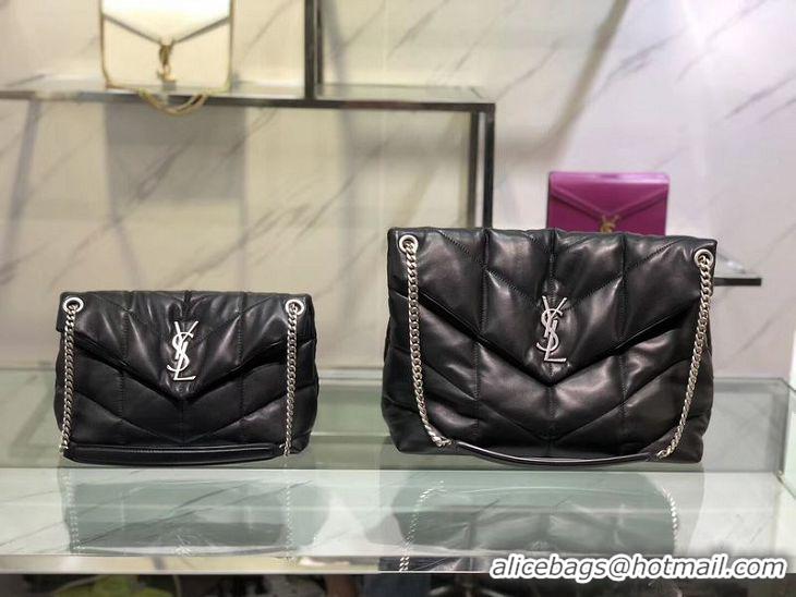 High Quality Yves Saint Laurent Shoulder Bag Original Leather Y577475 Black