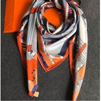 Luxury Classic Hermes Scarf HM9658 Orange