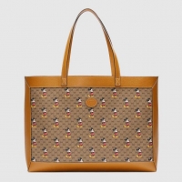 Luxury Imitation Gucci Disney x Gucci medium tote 547947 light brown