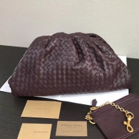 Cheapest Bottega Veneta Weave Clutch bag 585853 dark purple