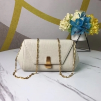 Reproduction Bottega Veneta Original Leather Mini Chain Bag BV6700 white