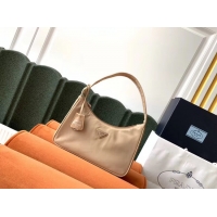 Buy New Cheap Prada Re-Edition 2000 nylon mini-bag 1NE515 apricot