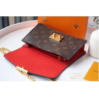 Discount Louis Vuitton Monogram Canvas Original Chain bag M60357 red