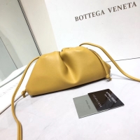 Cheap Classic Bottega Veneta Nappa lambskin soft Shoulder Bag 98057 yellow