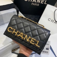 Discount Chanel Small Flap Bag Original Sheepskin Leather AS1490 Black