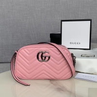 Promotional Gucci GG Marmont Matelasse Shoulder Bag 447632 light pink