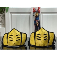 New Style Louis Vuitton Masks 120416 Yellow