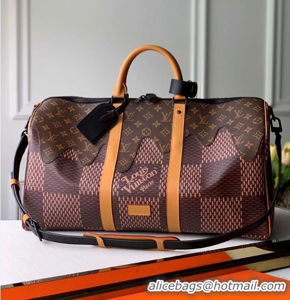 Low Cost Louis Vuitton KEEPALL BANDOULIERE 50 travel bag M40360