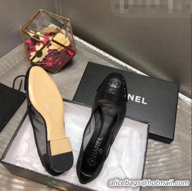 Low Cost Discount Chanel Ballerina GG1716 Black 2020