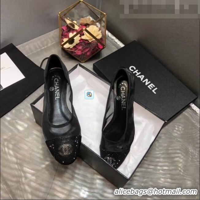 Low Cost Discount Chanel Ballerina GG1716 Black 2020