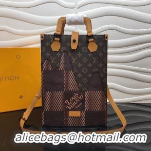 Cheap Wholesale Louis Vuitton Monogram Patch Vertical Tote Bag M49981 2020