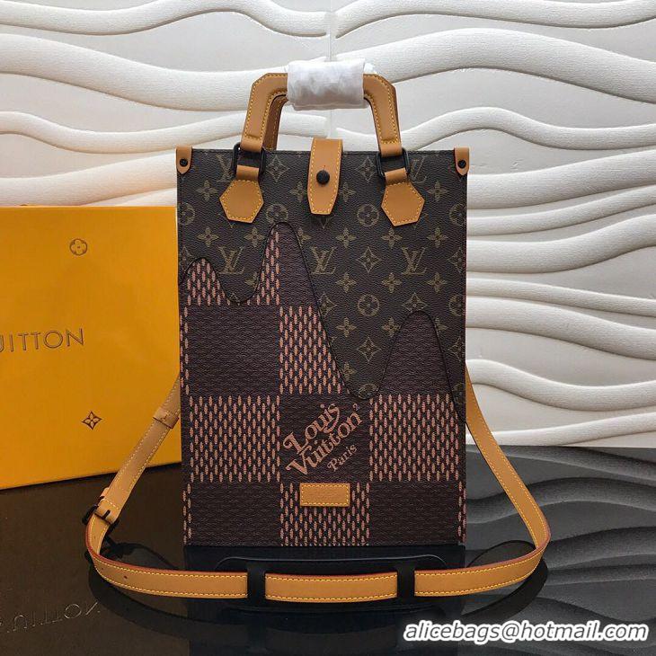 Cheap Wholesale Louis Vuitton Monogram Patch Vertical Tote Bag M49981 2020