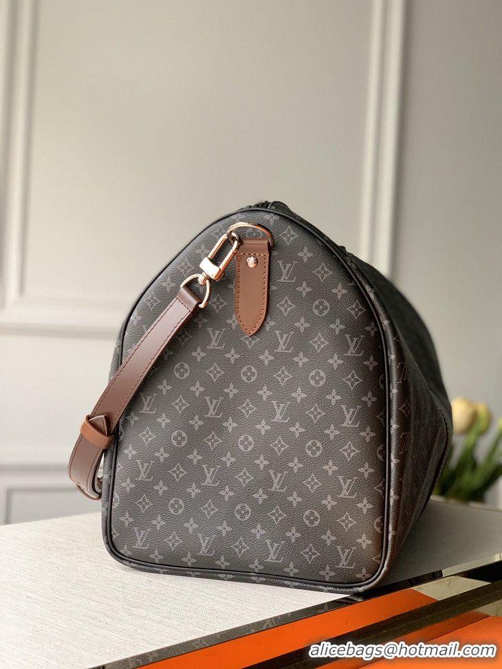 Hot Style Louis Vuitton Monogram Eeclipse Canvas Keepall Bandouliere 50 Bag M58669