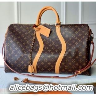 Market Sells Louis Vuitton Monogram Canvas Keepall 50 Travel Bag M44757