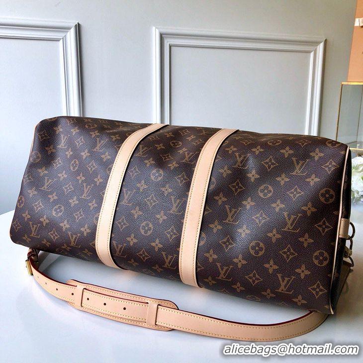 Grade Louis Vuitton Monogram Canvas Keepall Bandouliere 50 Bag M41416