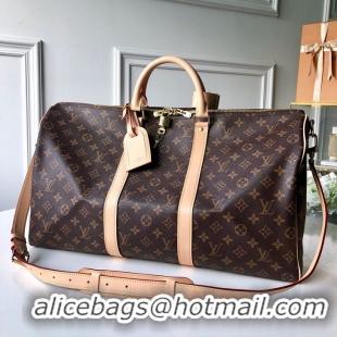 Buy Cheap Louis Vuitton Monogram Canvas Keepall Bandouliere 45 Bag M41428