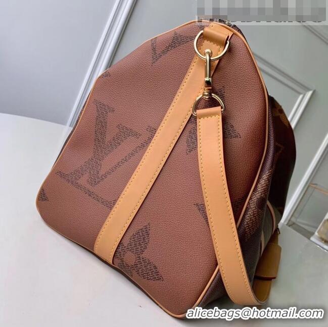 Best Price Louis Vuitton Giant Monogram Keepall Bandouliere 50 Bag M44739 2019