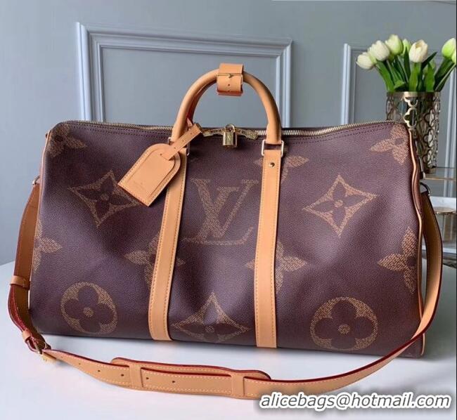 Best Price Louis Vuitton Giant Monogram Keepall Bandouliere 50 Bag M44739 2019