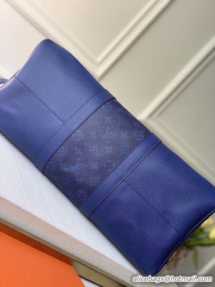 New Luxury Louis Vuitton Keepall 45 Bandoulière Travel Bag M53764 Royal Blue