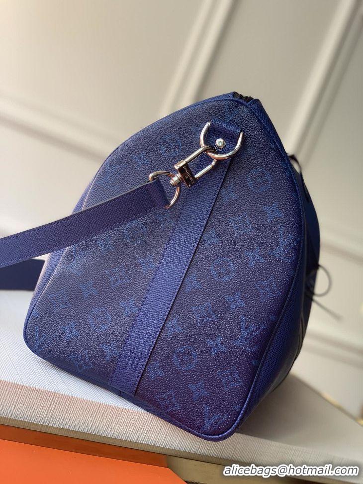 New Luxury Louis Vuitton Keepall 45 Bandoulière Travel Bag M53764 Royal Blue