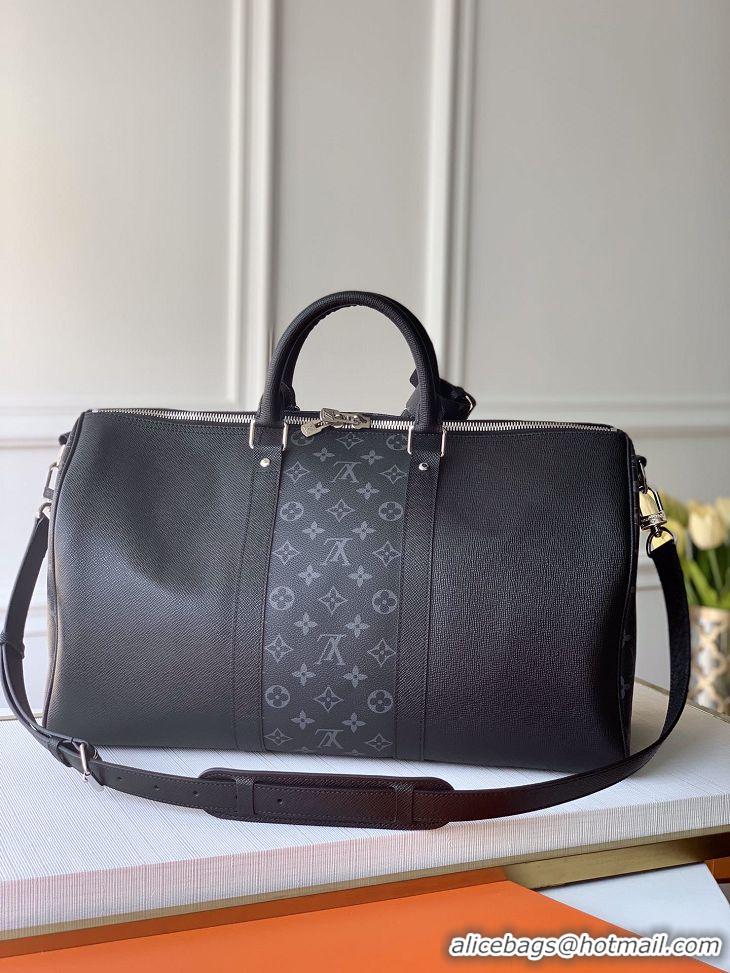 Most Popular Louis Vuitton Keepall 45 Bandoulière Travel Bag M53764 Black