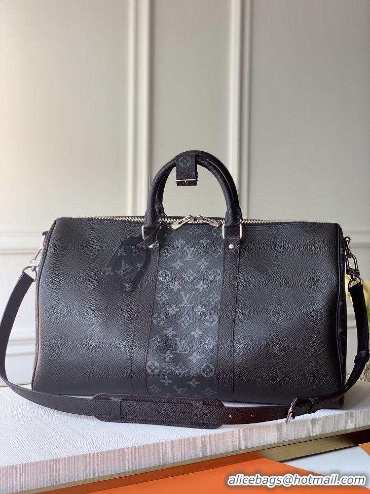 Most Popular Louis Vuitton Keepall 45 Bandoulière Travel Bag M53764 Black