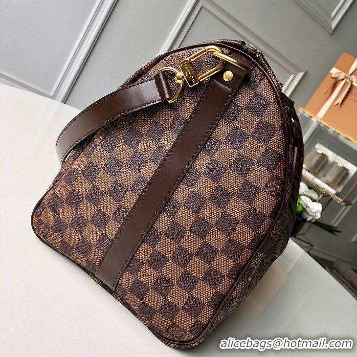 Market Sells Louis Vuitton Damier Ebene Canvas Keepall Bandouliere 50 Bag N41416