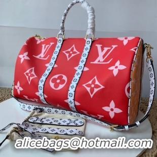 Unique Style Louis Vuitton Original KEEPALL BANDOULIERE 50 M44590