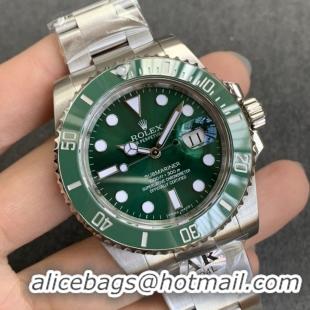 Top Quality Rolex Watch AR Factory Published V3 Submariner R116610LV Green