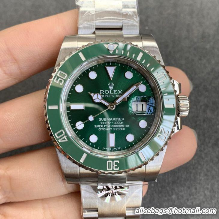 Top Quality Rolex Watch AR Factory Published V3 Submariner R116610LV Green