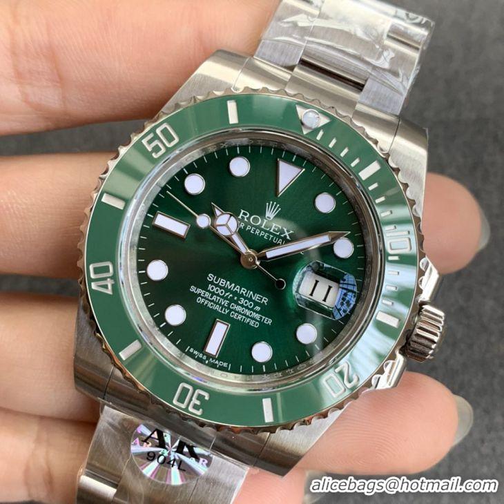 Top Quality Rolex Watch AR Factory Published V3 Submariner R116610LV Green