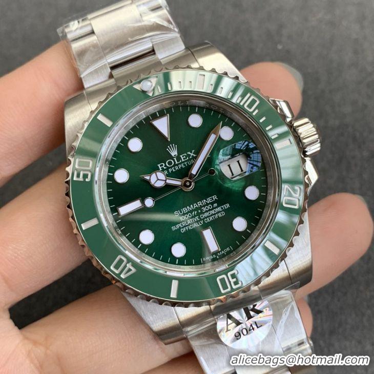 Top Quality Rolex Watch AR Factory Published V3 Submariner R116610LV Green