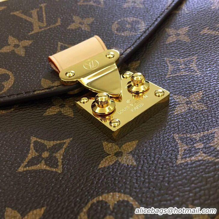 Top Quality Louis Vuitton Monogram Canvas Pochette Metis Original Leather M40780