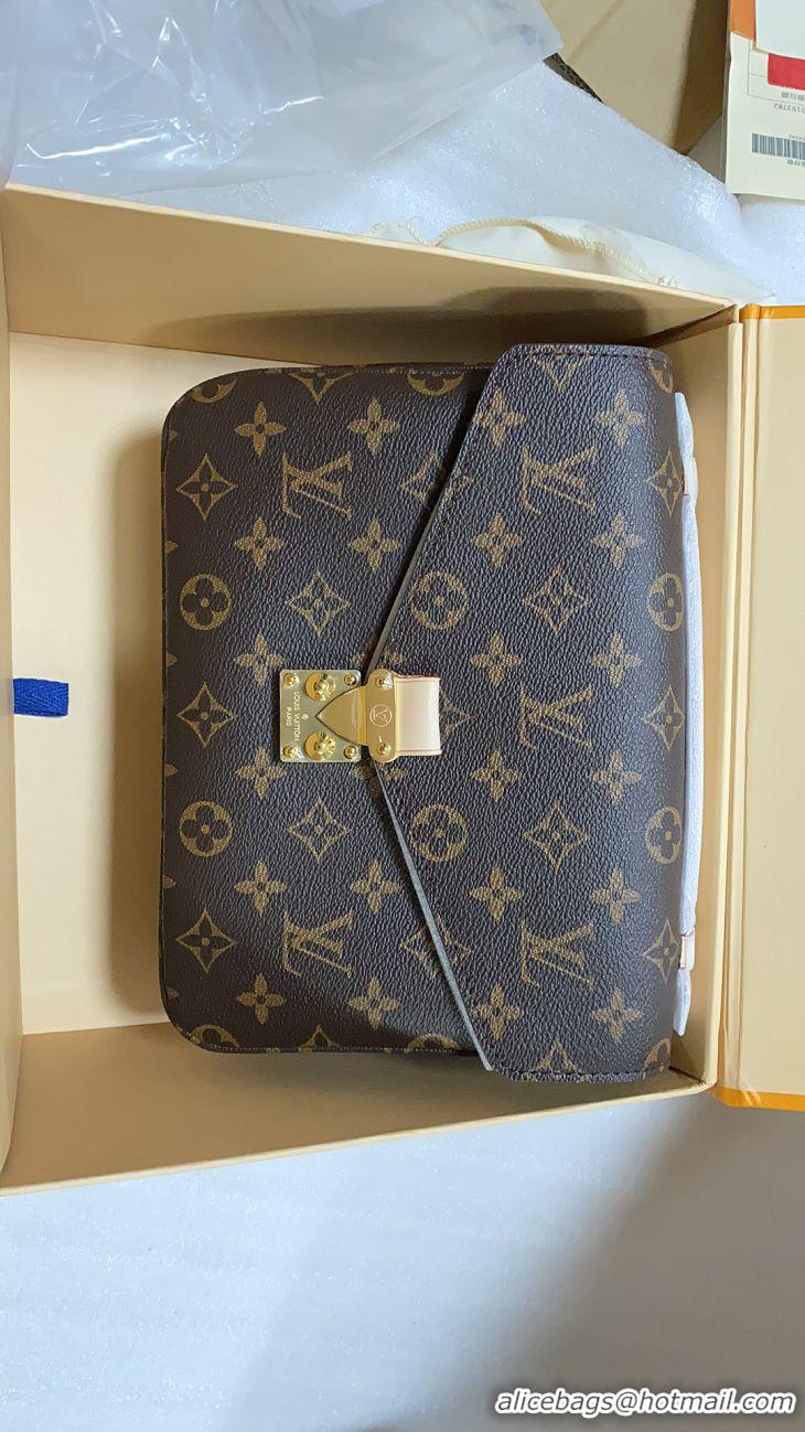 Top Quality Louis Vuitton Monogram Canvas Pochette Metis Original Leather M40780